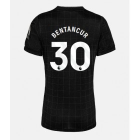Damen Fußballbekleidung Tottenham Hotspur Rodrigo Bentancur #30 Auswärtstrikot 2025-26 Kurzarm